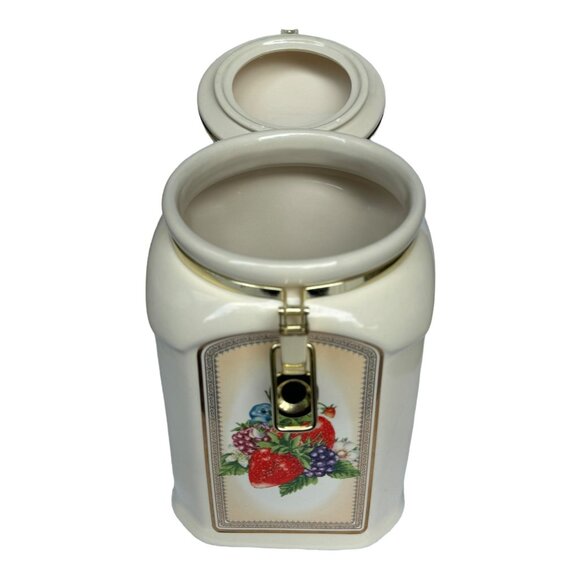 Knott's Berry Farm Foods Ceramic Kitchen Container 9.5" EUC - Picture 4 of 10